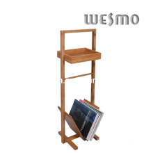 Carbonized Bamboo Bathroom Shelf/ Magazine Shelf (WRB0506A)